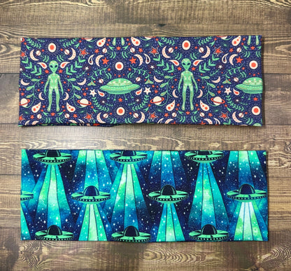 Hidden Aliens Camping Headbands Jersey Knit Soft