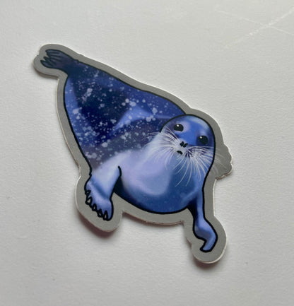 Alaska Sea Seal Sticker: Waterproof Vinyl Laptop Decal