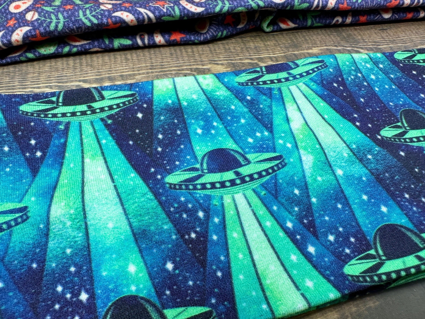 Hidden Aliens Camping Headbands Jersey Knit Soft