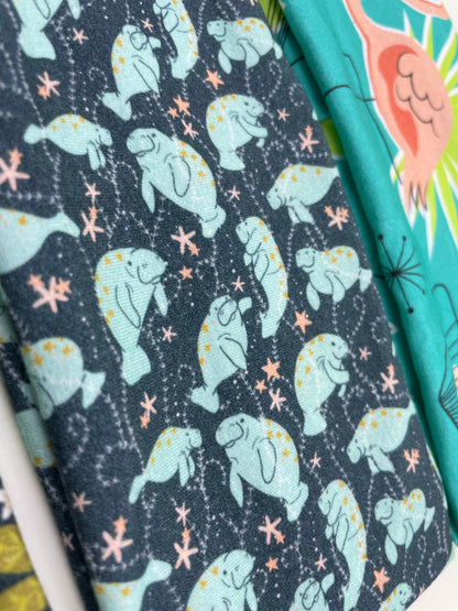 Florida Flamingo Manatee Lizards and Snakes Handmade Headbands Jersey Knit Soft