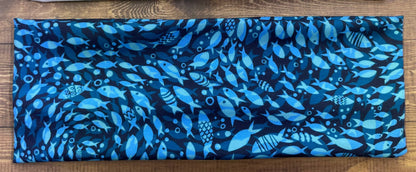 Handmade Shark Headband: Jersey Knit Soft Fabric Headband