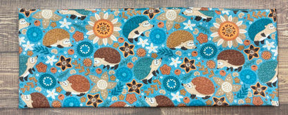 Hedgehog With Backpacks Jersey Knit Soft Headbands Crafts Alaska Gift Mushroom Snails Forrest Creatures