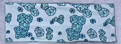 Orca Barnacles Grayling Fish Watercolor Headbands Jersey Knit Soft