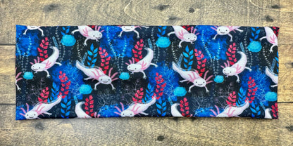 Handmade Axlotyl Headband: Soft Jersey Knit Animal Print