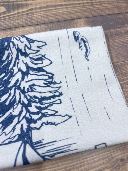 Hidden Aliens Camping Headbands Jersey Knit Soft
