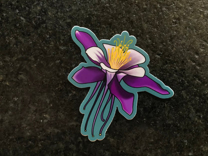 Original Artwork  Columbine Sticker