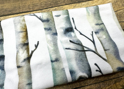 Alaskan Headband Birch and Bear Handmade Jersey Knit Soft Bandeau Alaska Outdoors Totem Native Art