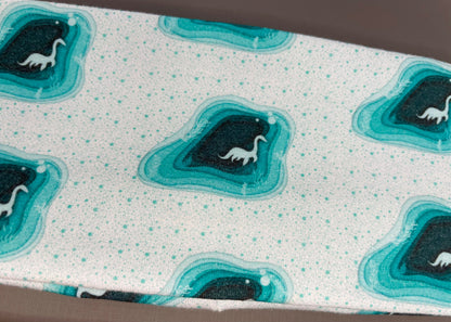 Loch Ness Monster and Jack-elope Handmade Headbands Jersey Knit Soft