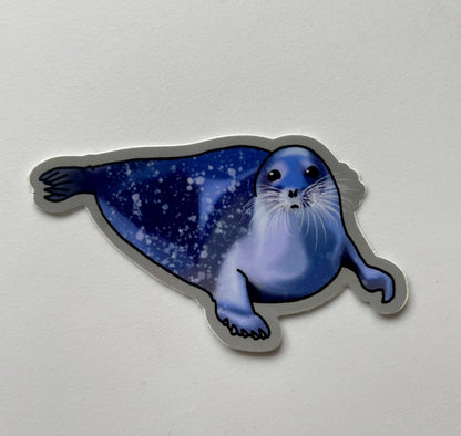 Alaska Sea Seal Sticker: Waterproof Vinyl Laptop Decal