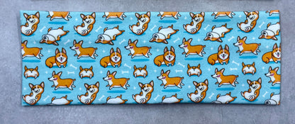 Corgi Butts and Sloth Bob Ross Handmade Headbands Jersey Knit Soft
