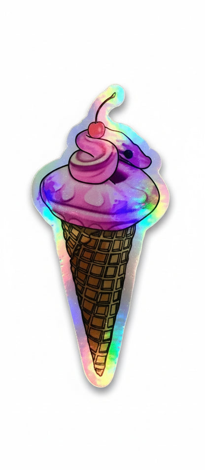 Original Artwork Snake in a Cone