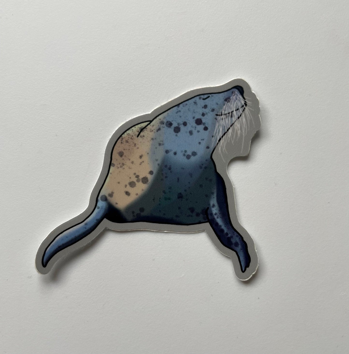 Alaska Sea Seal Sticker: Waterproof Vinyl Laptop Decal