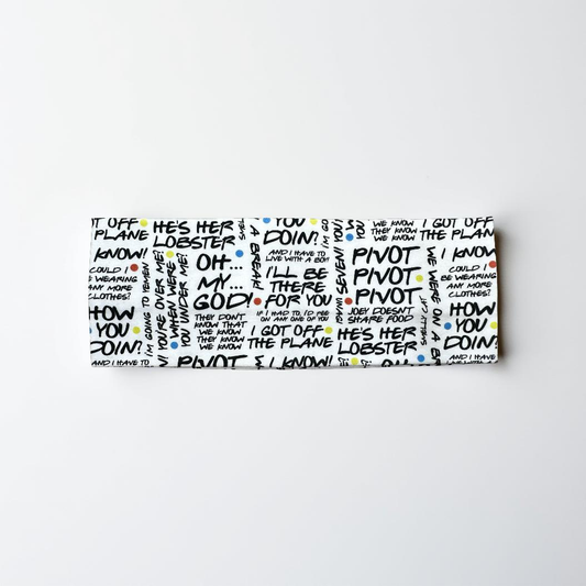 Friends TV Show Headband: Handmade Jersey Knit Hairband