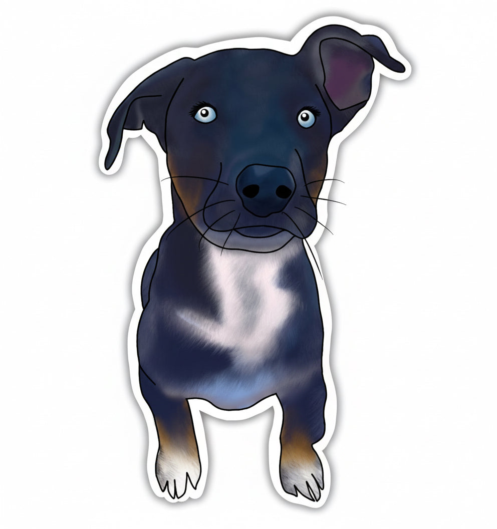Save Leo’s Leg Fundraiser Dog Stickers