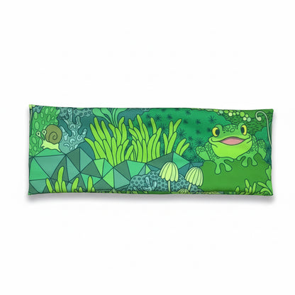 Frog Mushroom and Snail Green Handmade Headbands Jersey Knit Soft