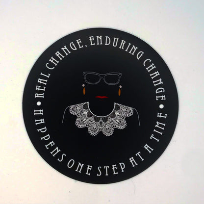 Ruth Bader Ginsburg Sticker Inspirational Quote Waterproof Laptop Decal