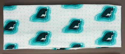 Loch Ness Monster and Jack-elope Handmade Headbands Jersey Knit Soft