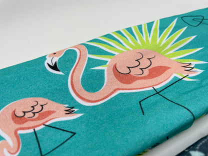 Florida Flamingo Manatee Lizards and Snakes Handmade Headbands Jersey Knit Soft
