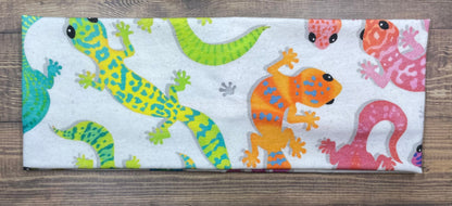 Florida Themed Lizards Snakes and Reptiles Handmade Headbands Jersey Knit Soft chameleon