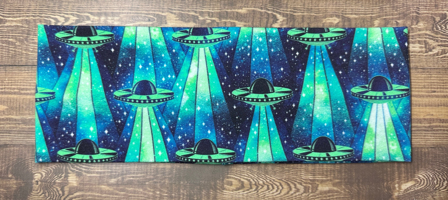Hidden Aliens Camping Headbands Jersey Knit Soft