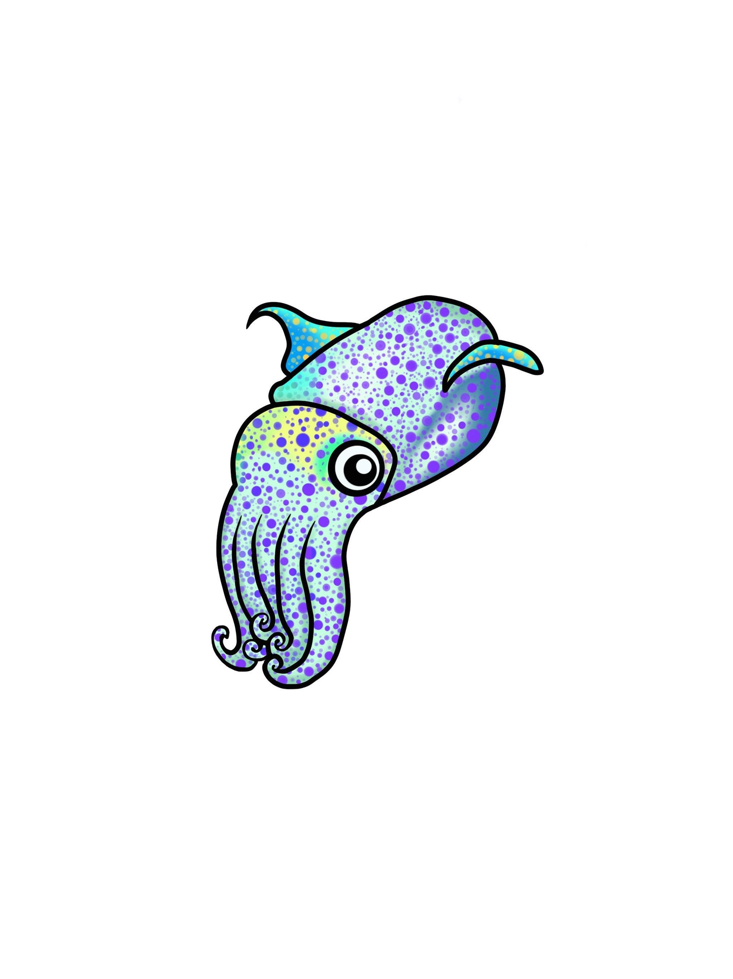 Original Design Animal Stickers Snake Salmon Octopus Gecko