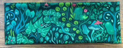 Headbands Yeti and Forest Creatures Green Mountains Handmade Headbands Jersey Knit Soft