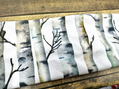 Alaskan Headband Birch and Bear Handmade Jersey Knit Soft Bandeau Alaska Outdoors Totem Native Art