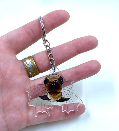 Sea Lion Pup Keychain