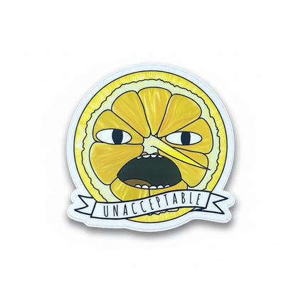 Sticker Earl of Lemon Grab Unacceptable Sticker Adventure Time Cartoon